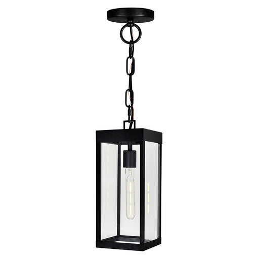 CWI Lighting 1695P7-1-101 Windsor One Light Outdoor Hanging Lantern Black.jpg