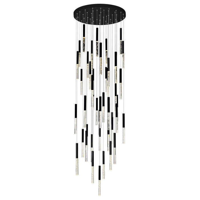 CWI Lighting 1703P32-45-101 Dragonswatch LED Chandelier Black Alt 4.jpg