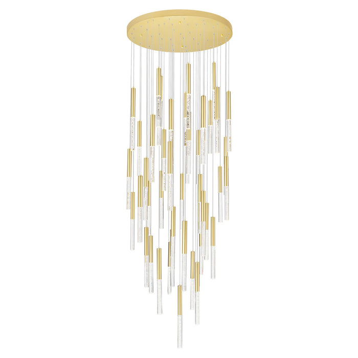 CWI Lighting 1703P32-45-602 Dragonswatch LED Chandelier Satin Gold Alt 4.jpg