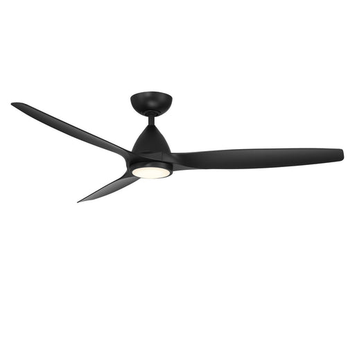 Modern Forms Fans FR-W2202-62L-MB 62"Ceiling Fan, Matte Black