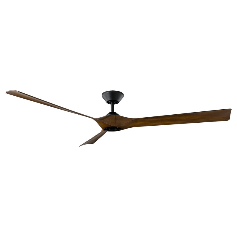 Modern Forms Fans FR-W2204-70-MB/DK 70"Ceiling Fan, Matte Black/Distressed Koa
