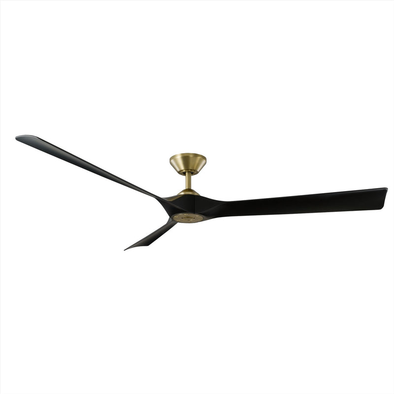Modern Forms Fans FR-W2204-70-SB/MB 70"Ceiling Fan, Soft Brass/Matte Black