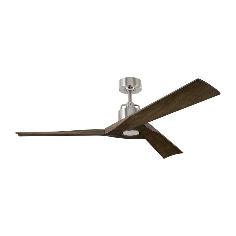 Visual Comfort Fan 3ALMSM52BS Alma 52 Smart Ceiling Fan, Brushed Steel Main Image.jpg