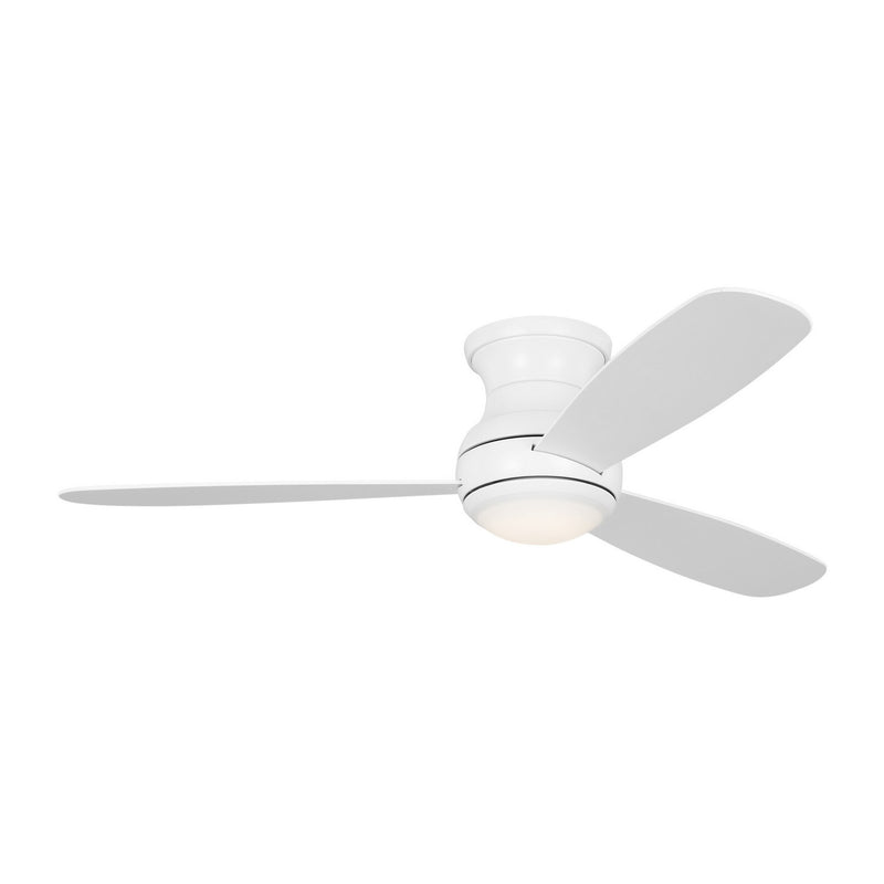 Generation Lighting 3OBSHR52RZWD Orbis 52"Ceiling Fan, Matte White Main Image.jpg