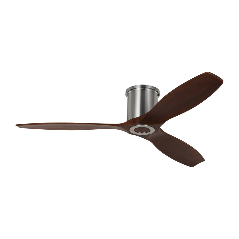 Visual Comfort Fan 3CNHSM52BS Collins 52 Smart Hugger Ceiling Fan, Brushed Steel Main Image.jpg