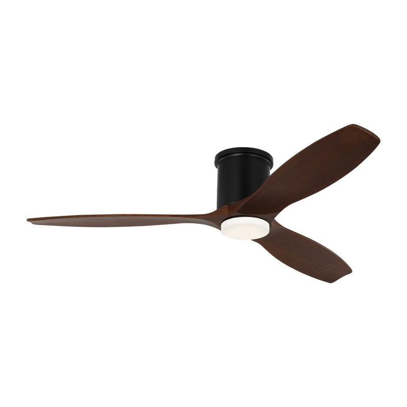 Visual Comfort Fan 3CNHSM52MBKD Collins 52 Smart Hugger LED Ceiling Fan, Midnight Black Main Image.jpg