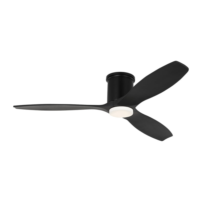 Visual Comfort Fan 3CNHSM52MBKMBKD Collins 52 Smart Hugger LED Ceiling Fan, Midnight Black Main Image.jpg