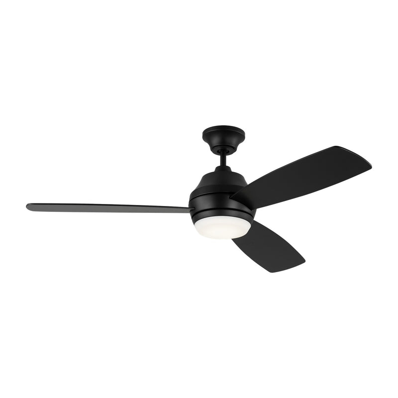 Visual Comfort Fan 3IKDR52MBKD Ikon 52 LED Ceiling Fan, Midnight Black Main Image.jpg