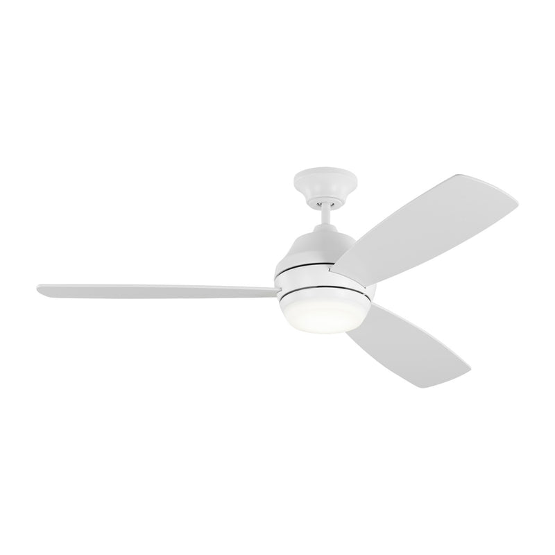 Visual Comfort Fan 3IKDR52RZWD Ikon 52 LED Ceiling Fan, Matte White Main Image.jpg