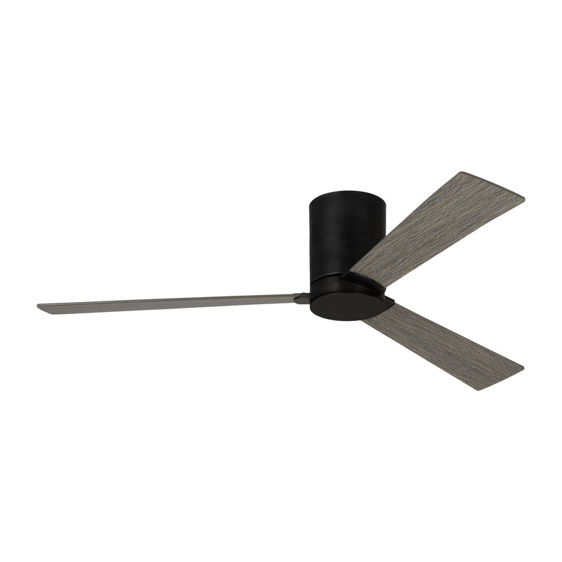 Visual Comfort Fan 3RZHR44AGP Rozzen 44 Hugger Ceiling Fan, Aged Pewter Main Image.jpg