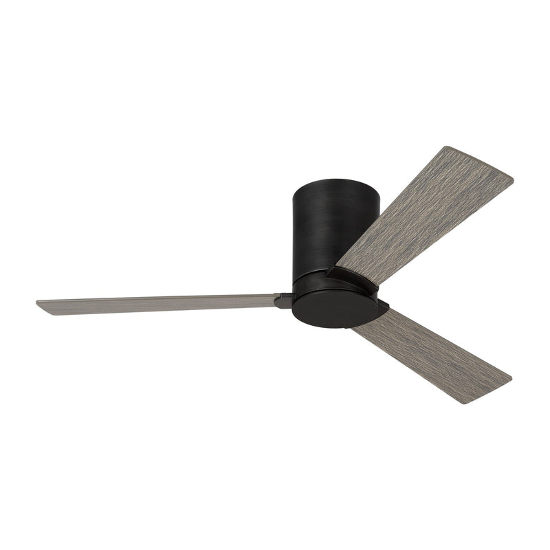 Visual Comfort Fan 3RZHR52AGP Rozzen 52 Hugger Ceiling Fan, Aged Pewter Main Image.jpg