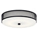 Kichler 42379BKLEDR Ceiling Space LED Flush Mount, Black Main Image.jpg