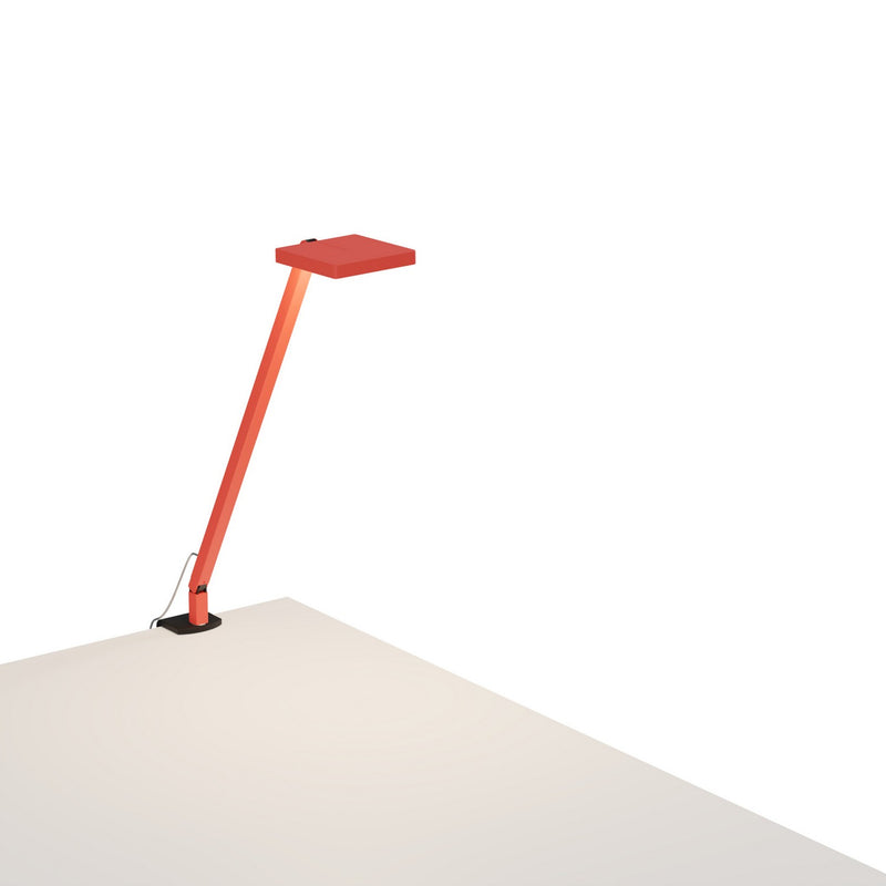 Koncept FCD-1-MFR-2CL Focaccia LED Desk Lamp, Matte Fire Red Main Image.jpg