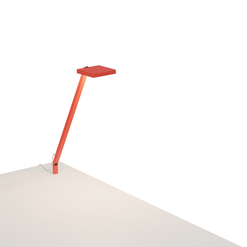 Koncept FCD-1-MFR-THR Focaccia LED Desk Lamp, Matte Fire Red Main Image.jpg