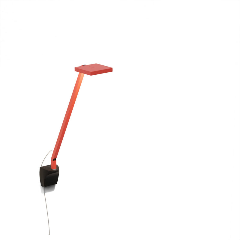 Koncept FCD-1-MFR-WAL Focaccia LED Desk Lamp, Matte Fire Red Main Image.jpg