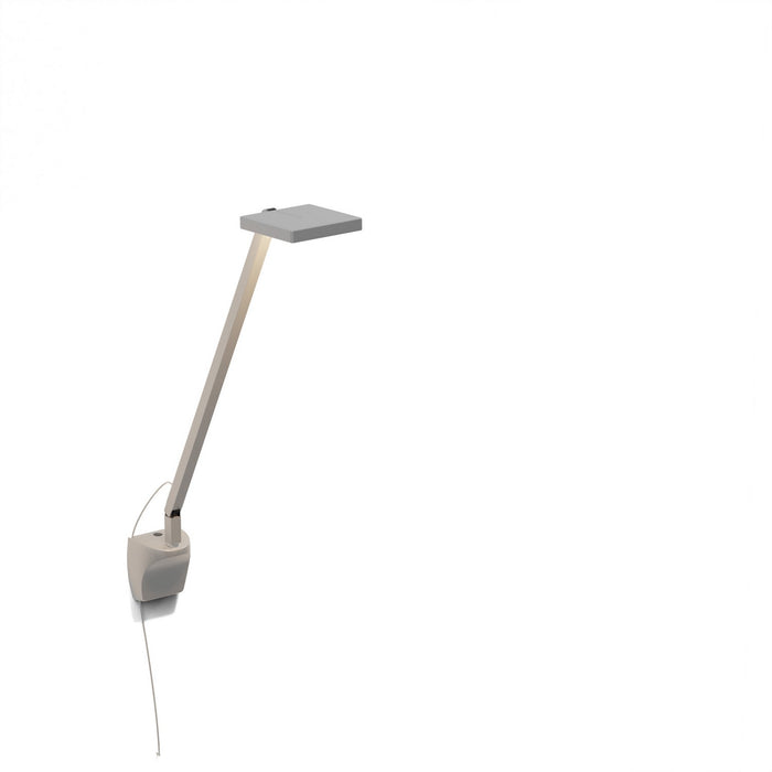 Koncept FCD-1-SIL-WAL Focaccia LED Desk Lamp, Silver Main Image.jpg