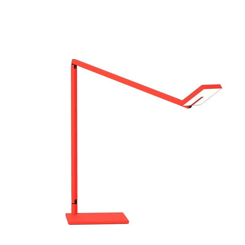 Koncept FCD-2-MFR-DSK Focaccia LED Desk Lamp, Matte Fire Red Main Image.jpg