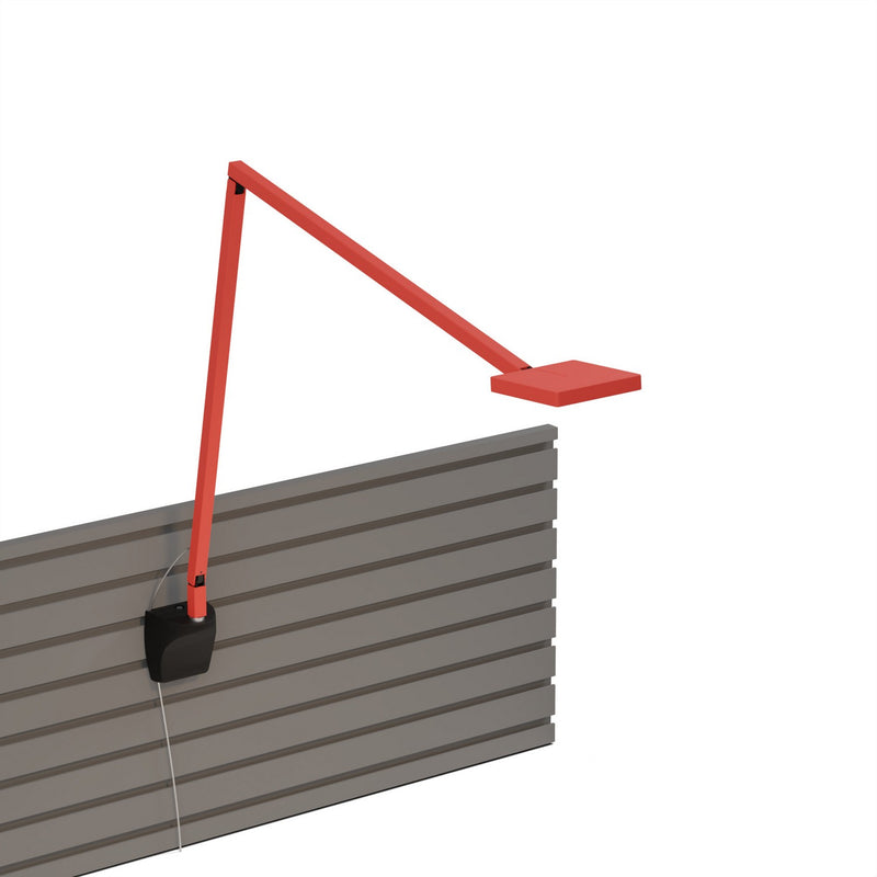 Koncept FCD-2-MFR-SLT Focaccia LED Desk Lamp, Matte Fire Red Main Image.jpg