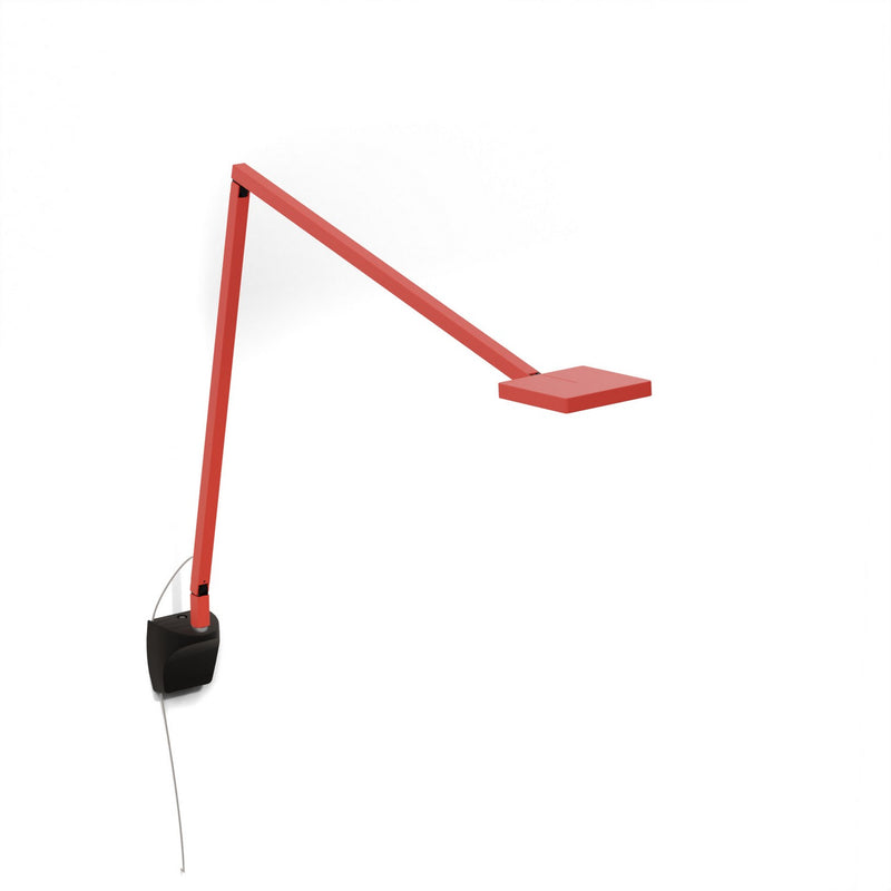 Koncept FCD-2-MFR-WAL Focaccia LED Desk Lamp, Matte Fire Red Main Image.jpg