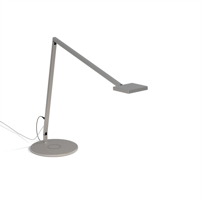 Koncept FCD-2-SIL-QCB Focaccia LED Desk Lamp, Silver Main Image.jpg