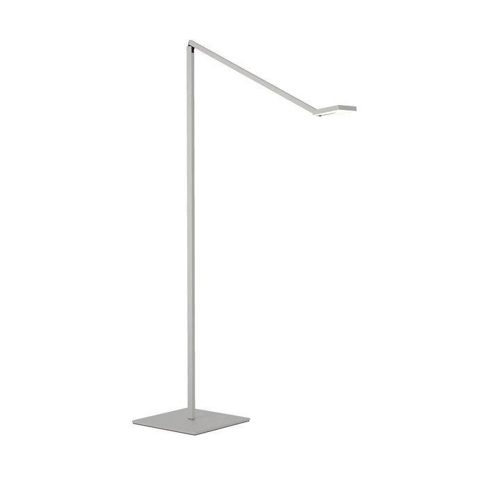 Koncept FCF-SIL Focaccia LED Floor Lamp, Silver Main Image.jpg