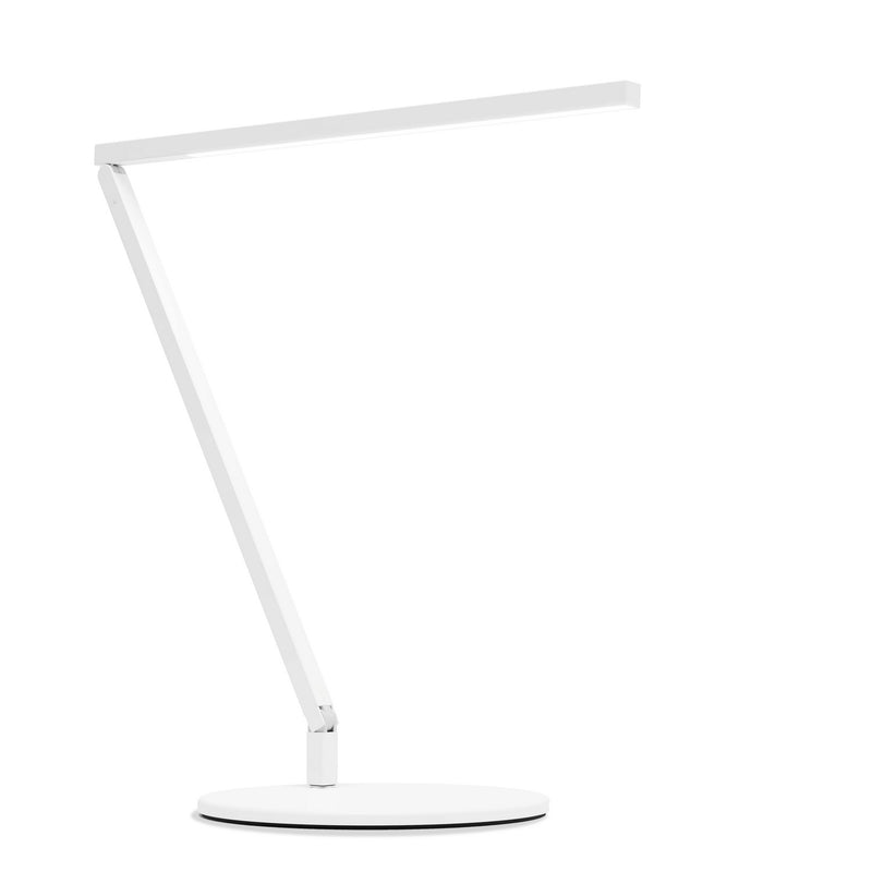 Koncept ZBD1000-D-MWT-DSK Z-Bar LED Desk Lamp, Matte White Main Image.jpg