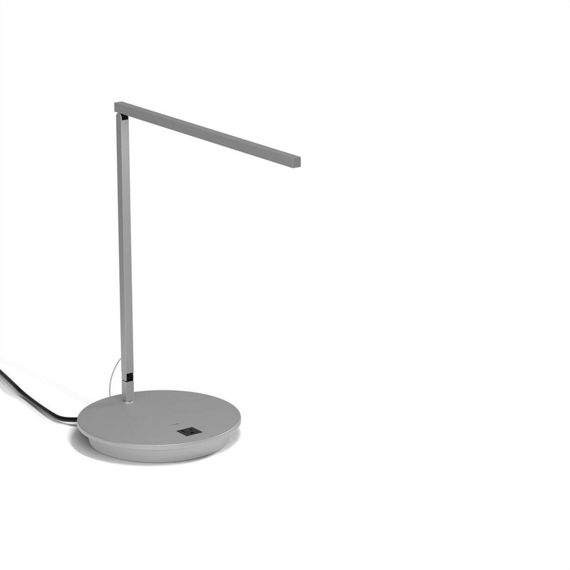 Koncept ZBD1000-W-SIL-PWD Z-Bar LED Desk Lamp, Silver Main Image.jpg