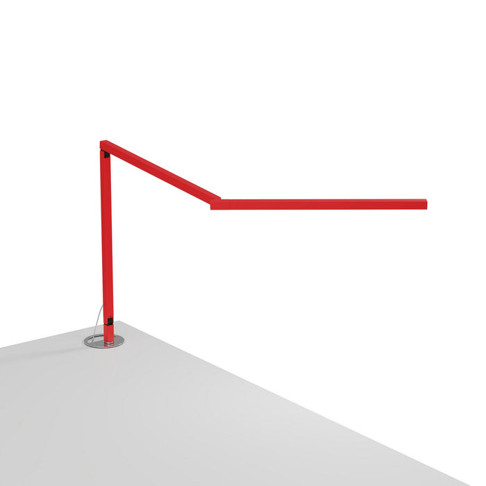 Koncept ZBD3100-W-MRD-GRM Z-Bar LED Desk Lamp, Matte Red Main Image.jpg