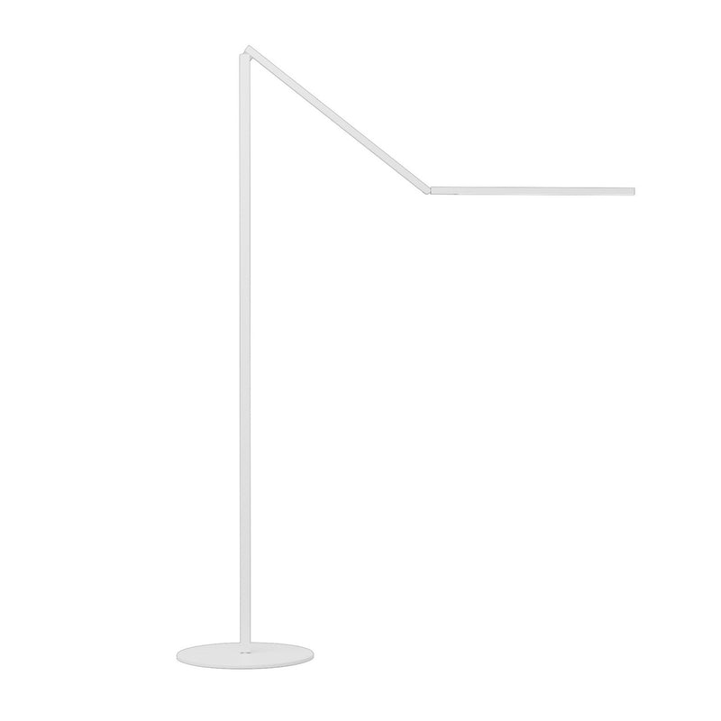 Koncept ZBF5000-MWT Z-Bar LED Floor Lamp, Matte White Main Image.jpg