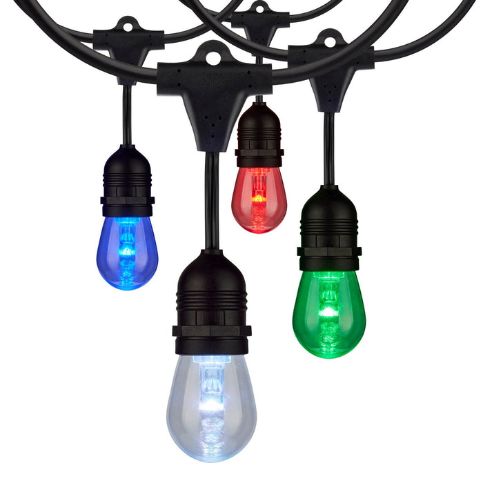 Satco S11291 LED String Light, Black Main Image.jpg