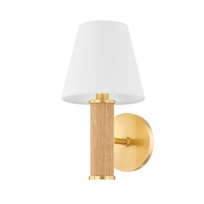 Mitzi H650101-AGB Amabella One Light Wall Sconce, Aged Brass Main Image.jpg