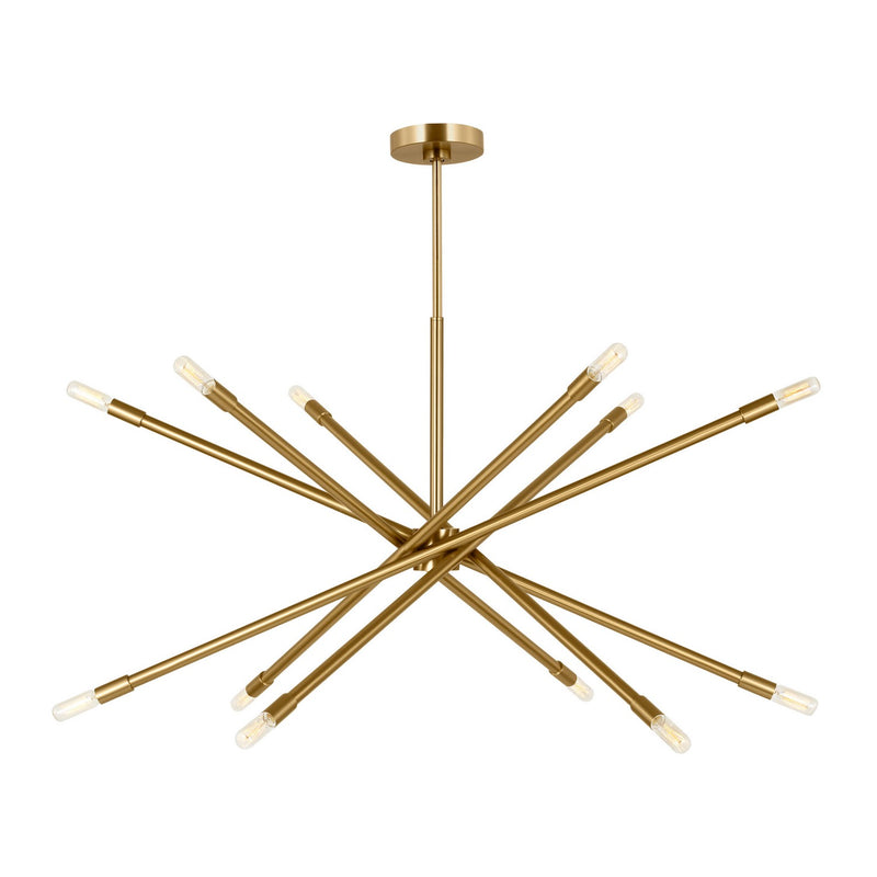 Visual Comfort Studio CC16512BBS Eastyn 12 Light Chandelier, Burnished Brass Main Image.jpg