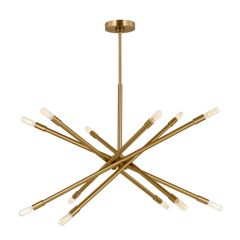 Visual Comfort Studio CC16612BBS Eastyn 12 Light Chandelier, Burnished Brass Main Image.jpg