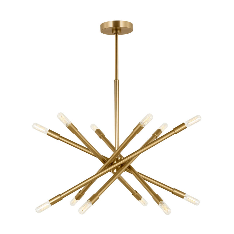 Visual Comfort Studio CC16712BBS Eastyn 12 Light Chandelier, Burnished Brass Main Image.jpg