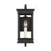 Visual Comfort Studio CO1461TXB Cupertino One Light Outdoor Wall Sconce, Textured Black Main Image.jpg