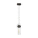 Visual Comfort Studio CP1161AI Geneva One Light Pendant, Aged Iron Main Image.jpg