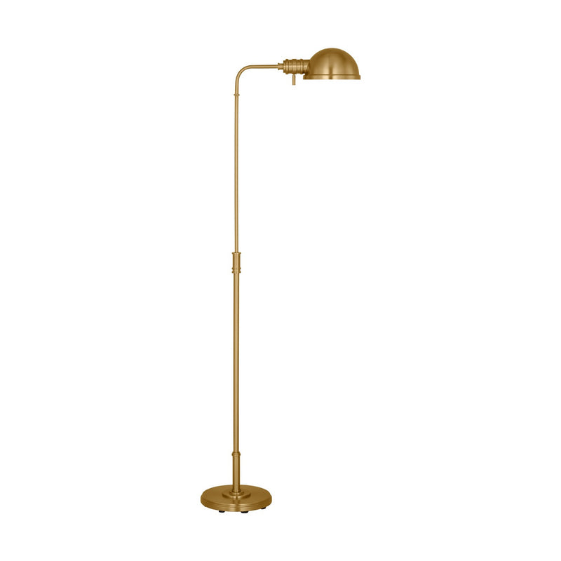 Visual Comfort Studio CT1251BBS1 Belmont One Light Floor Lamp, Burnished Brass Main Image.jpg