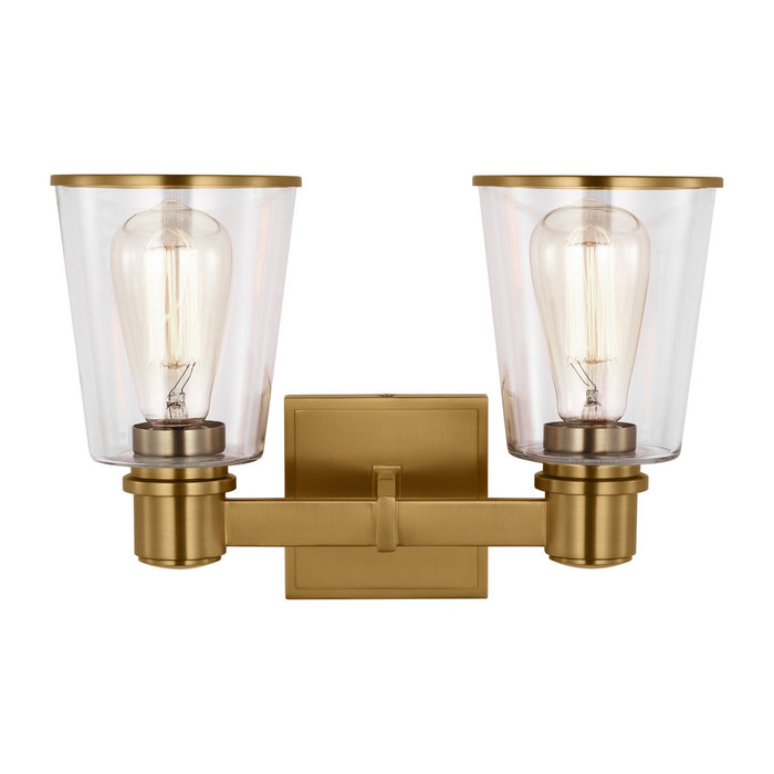 Visual Comfort Studio CV1032BBS Alessa Two Light Bath Vanity, Burnished Brass Main Image.jpg