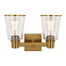 Visual Comfort Studio CV1032BBS Alessa Two Light Bath Vanity, Burnished Brass Main Image.jpg