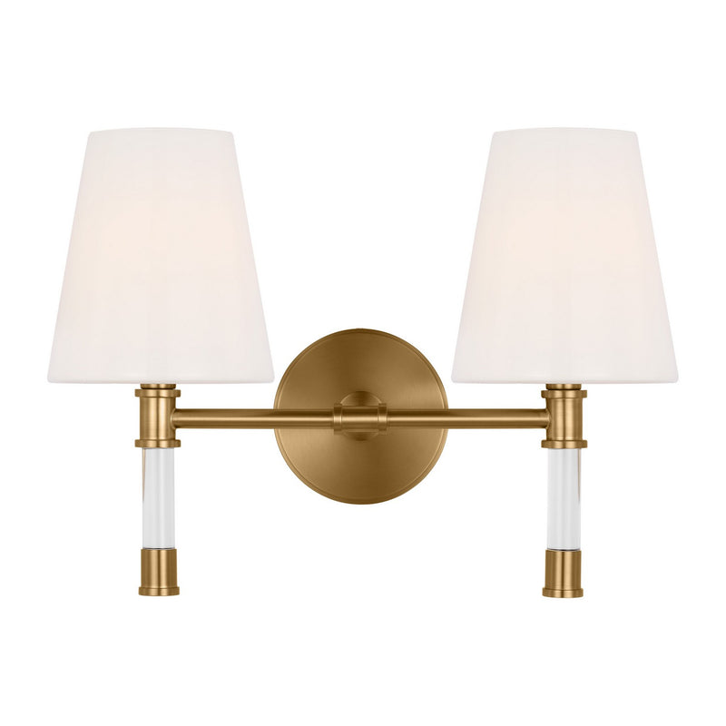 Visual Comfort Studio CV1052BBS Hanover Two Light Bath Vanity, Burnished Brass Main Image.jpg