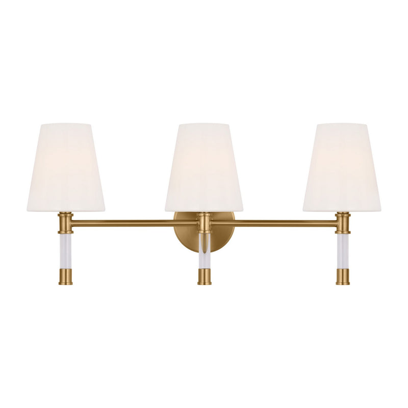 Visual Comfort Studio CV1053BBS Hanover Three Light Bath Vanity, Burnished Brass Main Image.jpg