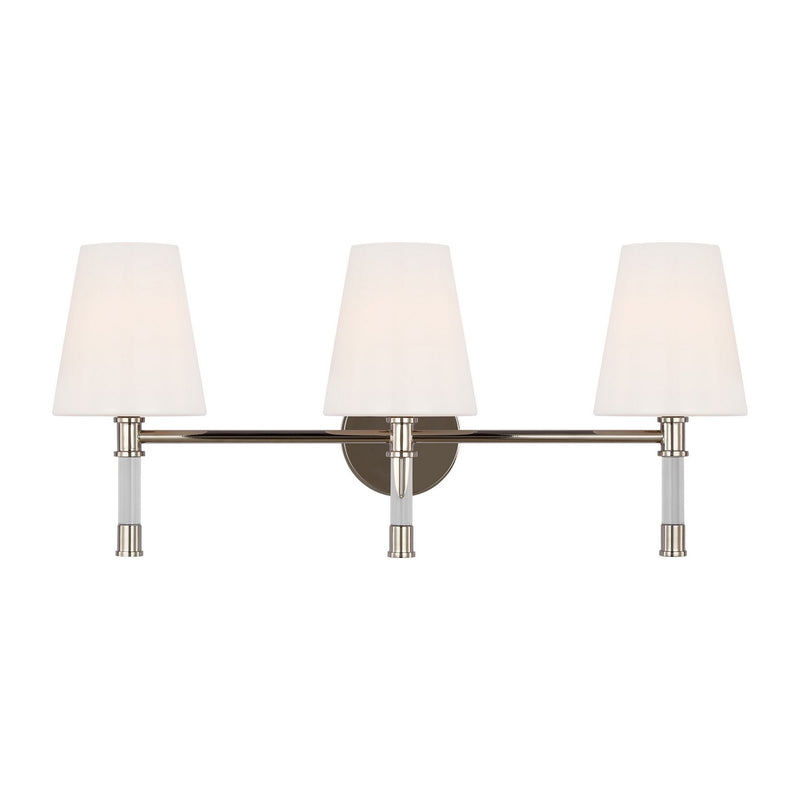 Visual Comfort Studio CV1053PN Hanover Three Light Bath Vanity, Polished Nickel Main Image.jpg