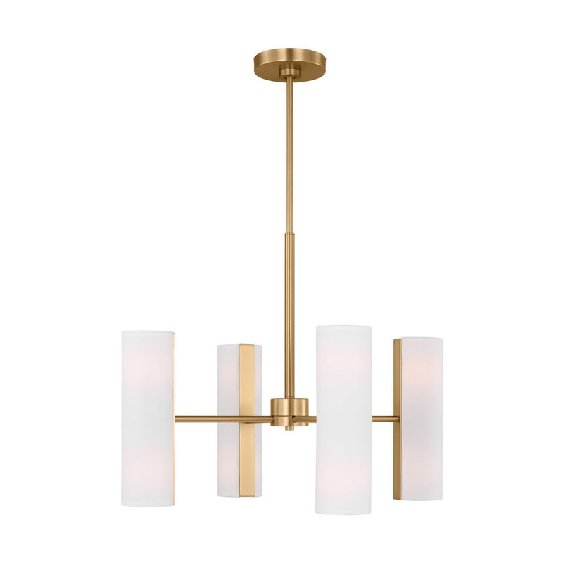 Visual Comfort Studio DJC1048SB Capalino Eight Light Chandelier, Satin Brass Main Image.jpg