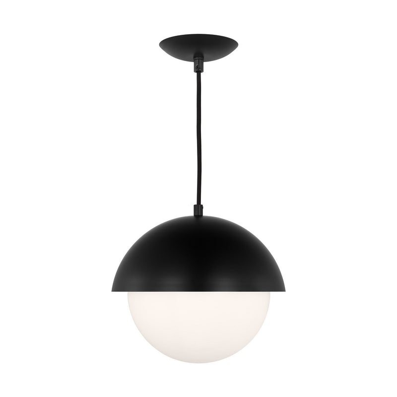 Visual Comfort Studio DJP1031MBK Hyde One Light Pendant, Midnight Black Main Image.jpg