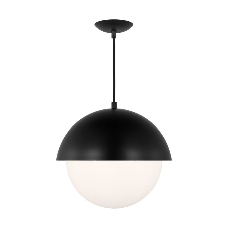 Visual Comfort Studio DJP1041MBK Hyde One Light Pendant, Midnight Black Main Image.jpg
