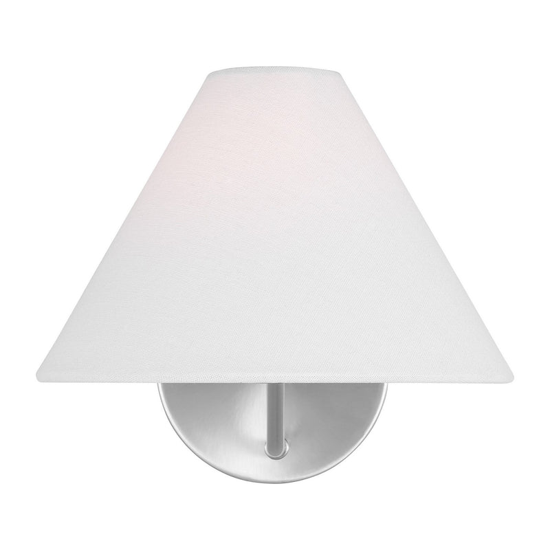 Visual Comfort Studio DJW1001BS Burke One Light Bath Vanity, Brushed Steel Main Image.jpg