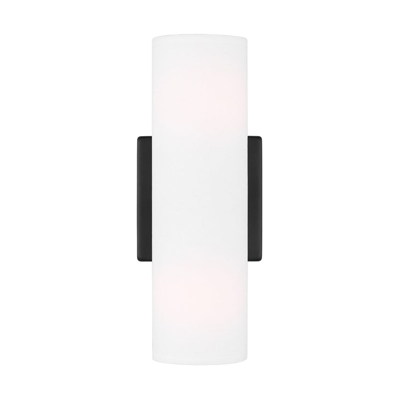 Visual Comfort Studio DJW1022MBK Capalino Two Light Wall Sconce, Midnight Black Main Image.jpg