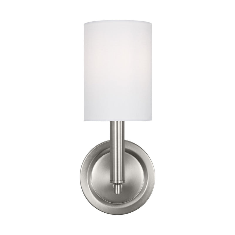 Visual Comfort Studio DJW1051BS Egmont One Light Bath Vanity, Brushed Steel Main Image.jpg