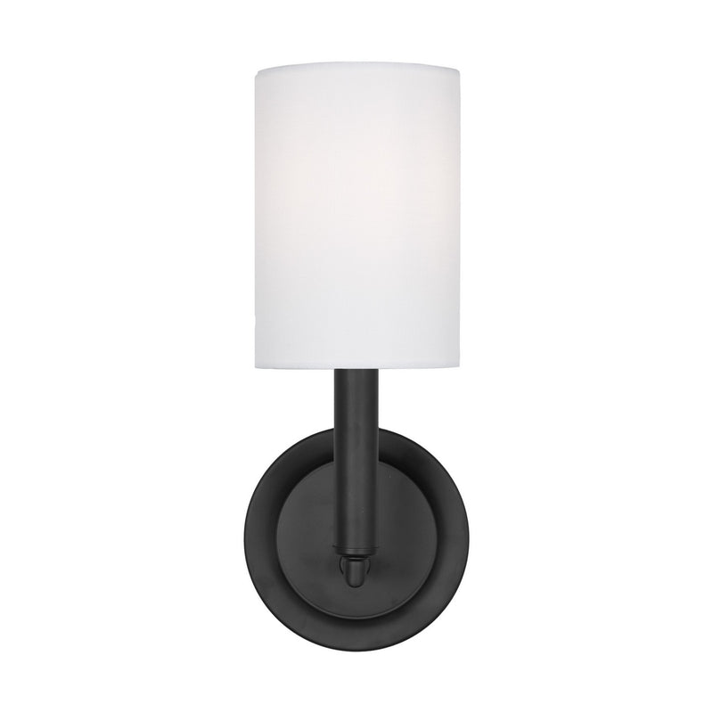 Visual Comfort Studio DJW1051MBK Egmont One Light Bath Vanity, Midnight Black Main Image.jpg