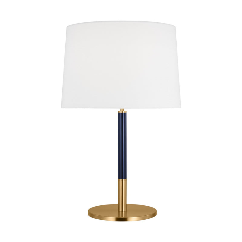 Visual Comfort Studio KST1041BBSNVY1 Monroe One Light Table Lamp, Burnished Brass Main Image.jpg